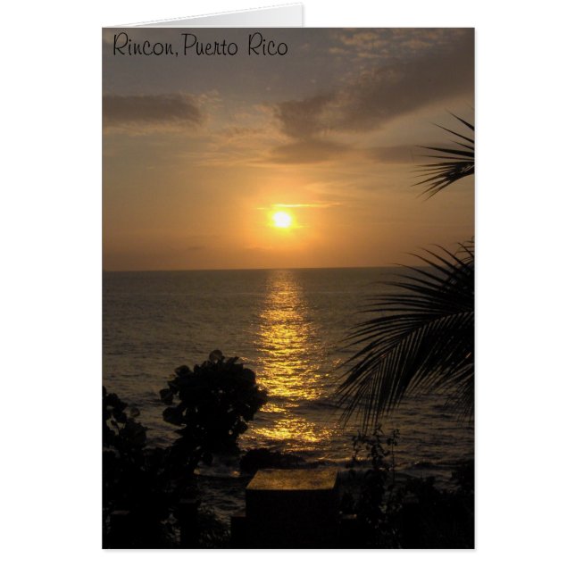 IM000881, Rincon,Puerto Rico Hälsningskort (Framsidan)