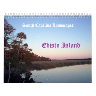 IM000977 den Edisto ön, South Carolina landskap Kalender