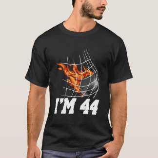 I'M 44 Ice Hockey Goal Net Sports 44Th T Shirt