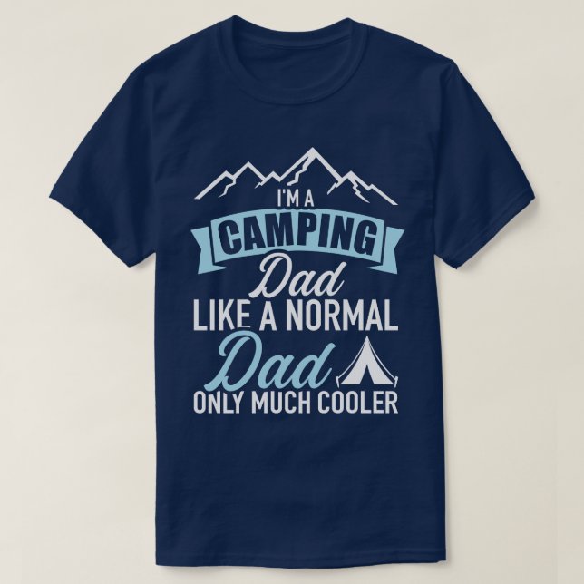 Im a camping pappa t shirt (Design framsida)