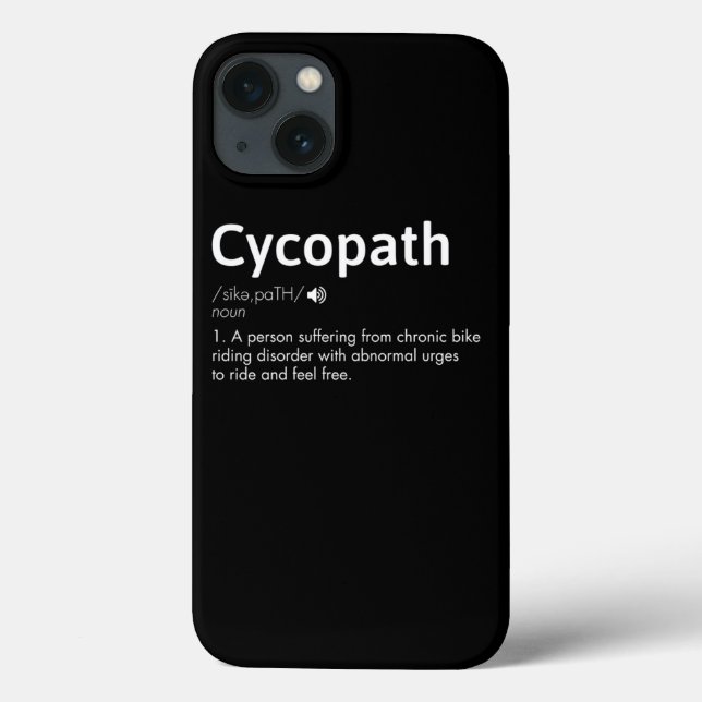 IM A Cycopath Funny Bike Cycling Gift  (Baksida)