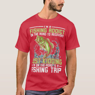 Im a Fishaddict and Fishing Resa Älskare Gifts T Shirt