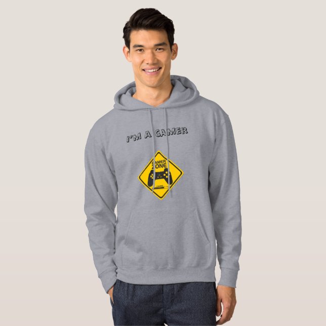 I'm a Gamer Hoodie - Player 67 - Gaming Sweater (Hel framsida)
