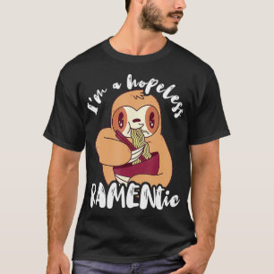 Im A Hopless Ramautentiskt Funny Sloth Japanska Ra T Shirt