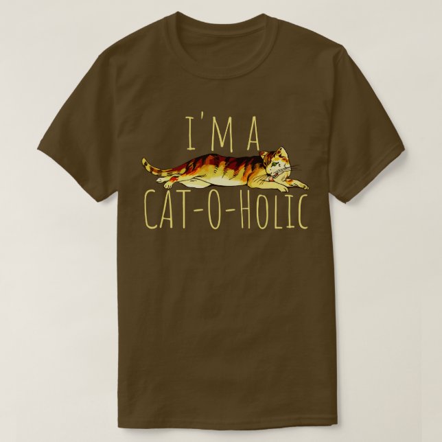 Im A Katoholli T Shirt (Design framsida)