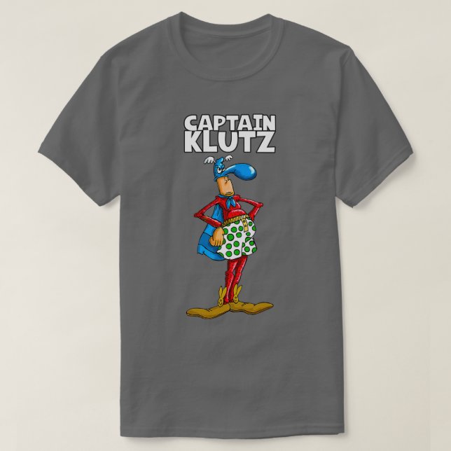 Im a Klutz T Shirt (Design framsida)