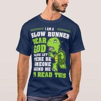 Im A Långsam Springer Turtle Funny Marathon Runnin T Shirt