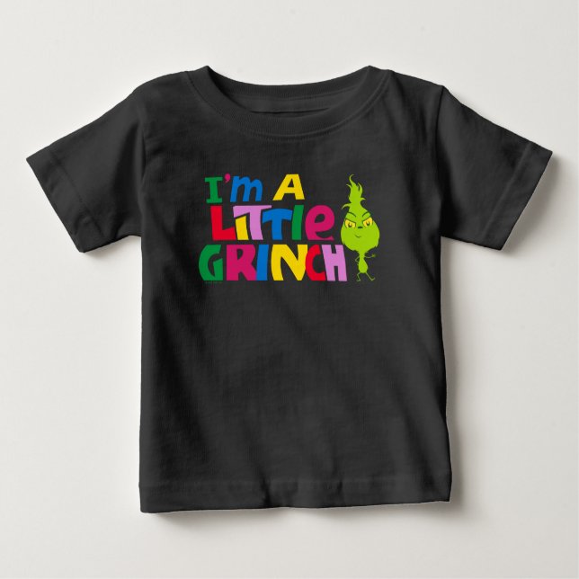 I'm a Little Grinch Colorful Graphic T Shirt (Framsida)