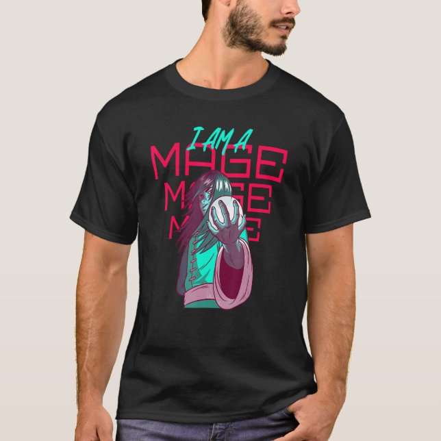Im A Mage - Magician T Shirt (Framsida)