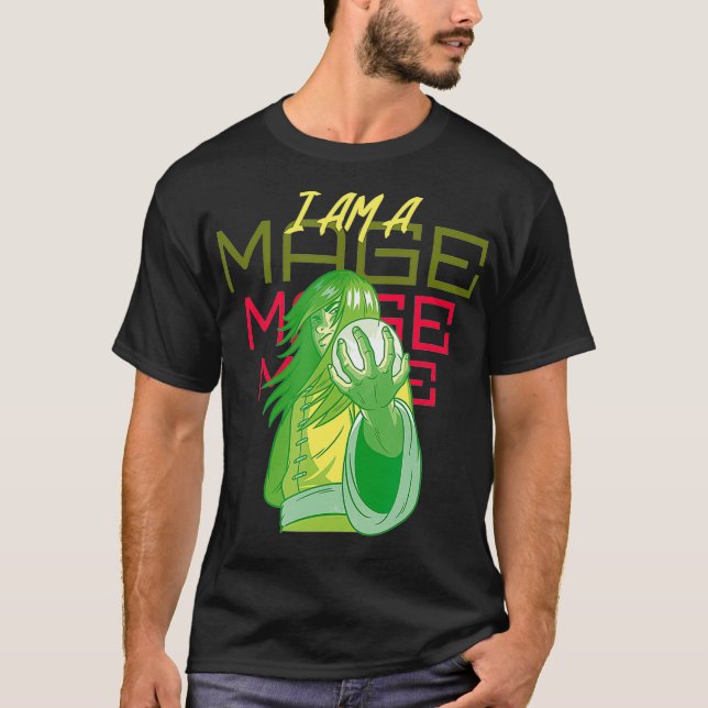 Im A Mage Magician  T Shirt (Framsida)