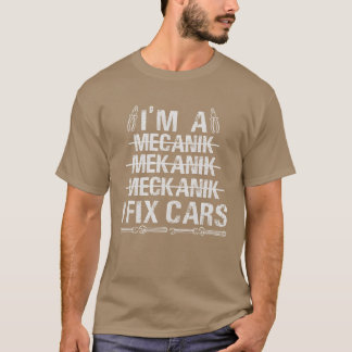 Im A Mechanic I Fi Cars Auto Mechanic boy T Shirt