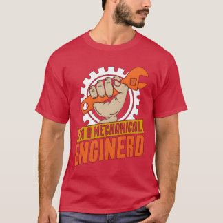 Im A Mechanical Enginerd Car Mechanic Engineer fri T Shirt