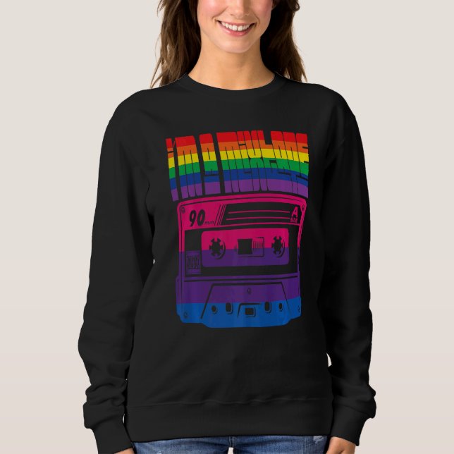 i'm a mixtape, music cassette from the 90s, retro, t shirt (Framsida)