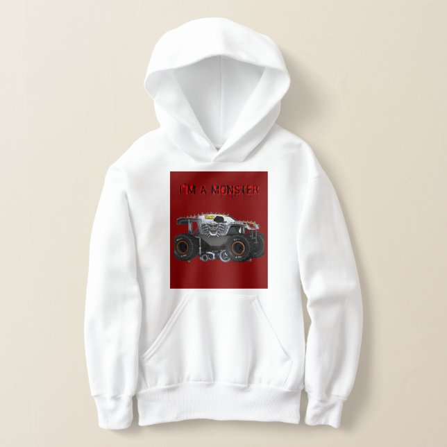 I'M A MONSTER Hoodie T Shirt (Laydown)