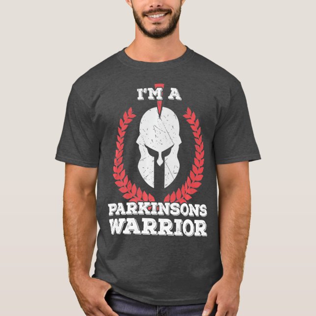 Im a Parkinsons Warrior Parkinsons Disease T Shirt (Framsida)