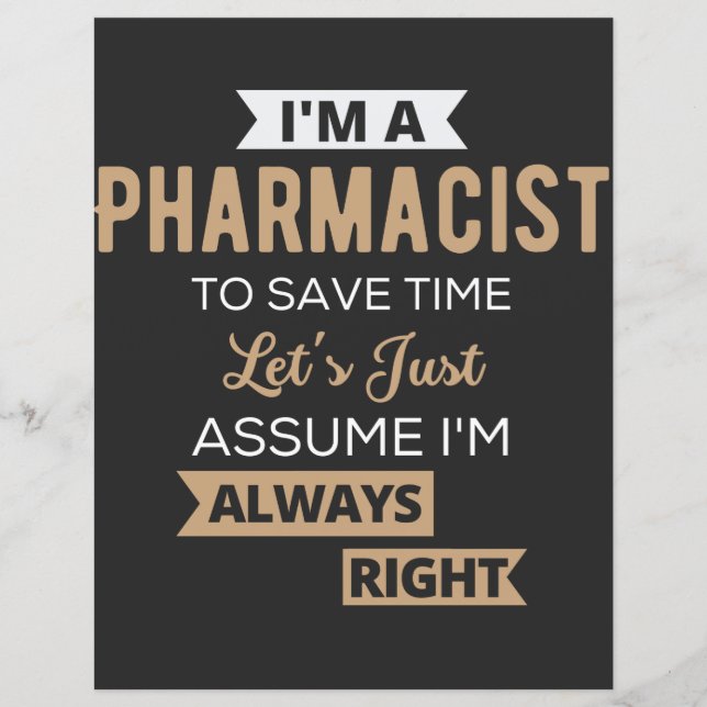I'm A Pharmacist To Save Time Let's Just Assume (Framsida)