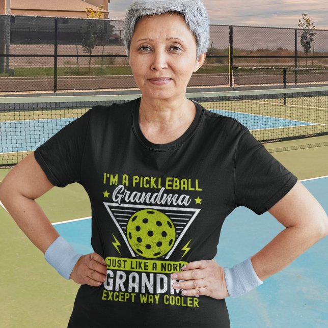 I'm a Pickleball Grandma Funny Pickleball T Shirt (Skapare uppladdad)
