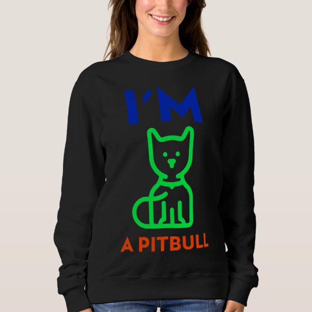Im A Pitbull T Shirt (Framsida)