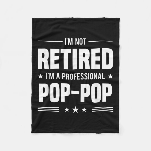 Im A Professionell popup-fönster Pension Fleecefilt (Framsidan)