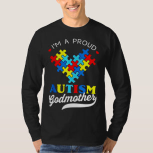 Im A Proud Godmor Autism Awareness Autistic Gud T Shirt