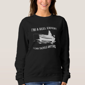 Im A Reel Expert Joke Design and Fisherman T Shirt