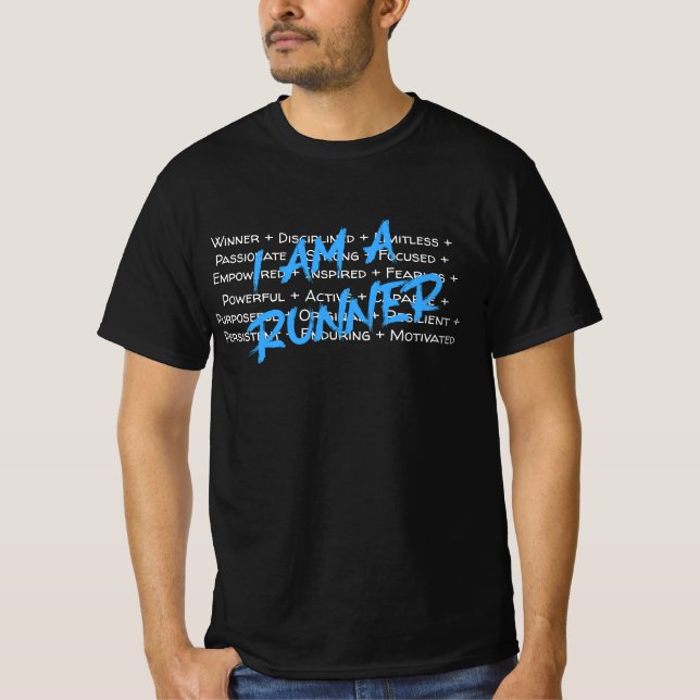 I'm a runner t shirt (Framsida)