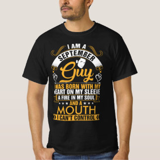 Im A September Guy Tshirt T Shirt