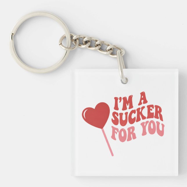 I'm A Sucker For You | Funny Retro valentines day (Framsidan)