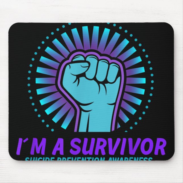 Im A Survivor Suicide Prevention Awareness Musmatta (Framsidan)