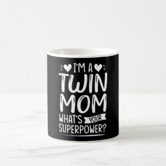I'm a twin mom what's your superpower kaffemugg