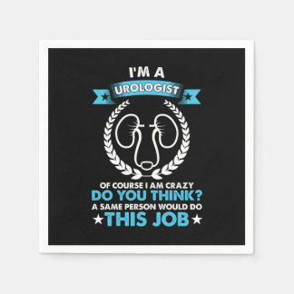 Im A Urologist Doktor Urology Professionell Gift Pappersservett