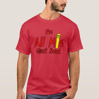 Im All Mic pojke T Shirt