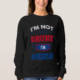 Im American Drinking Team 4 juli T Shirt
