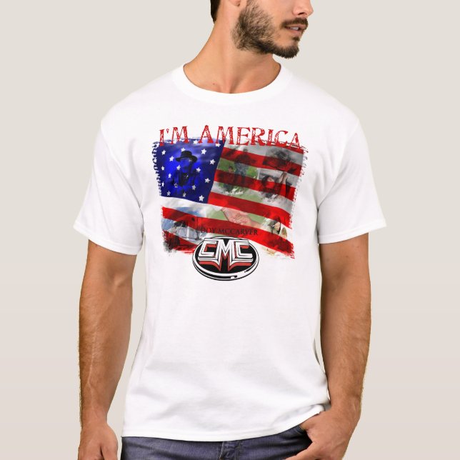 Im amerikan t-shirt (Framsida)
