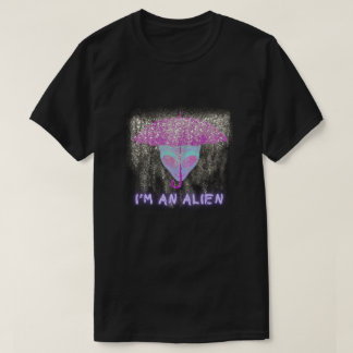 "I'M AN ALIEN" Tshirt - Under The Rain T Shirt