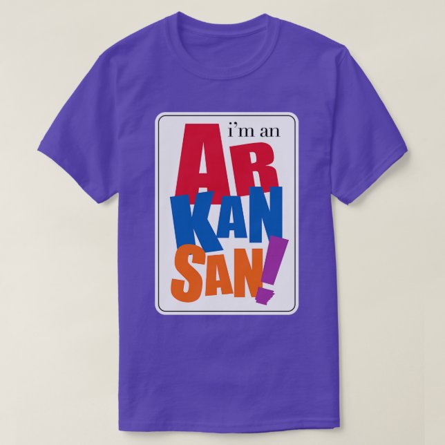Im an Arkansan TShirt T Shirt (Design framsida)