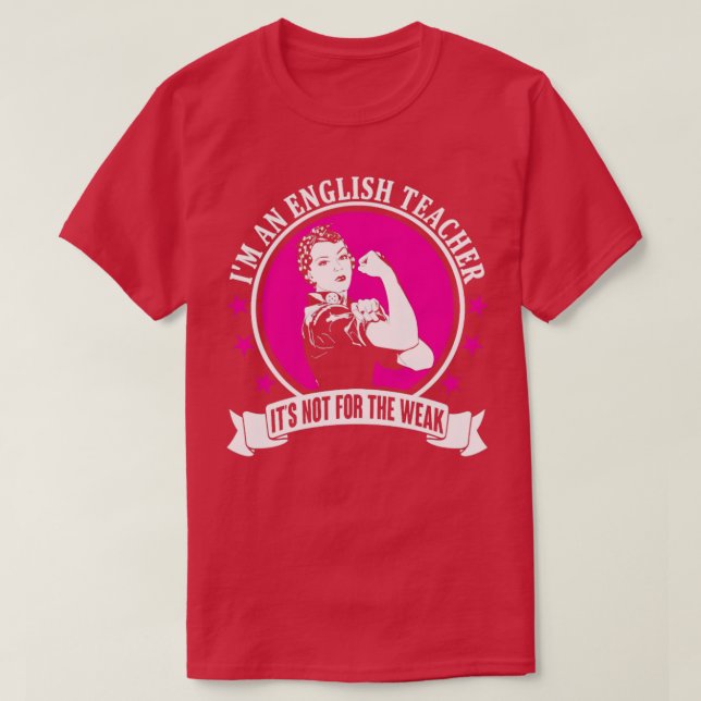 Im an English Lacher T Shirt (Design framsida)