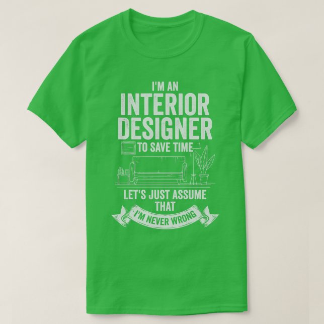 Im An Insida Designer Gift T Shirt (Design framsida)