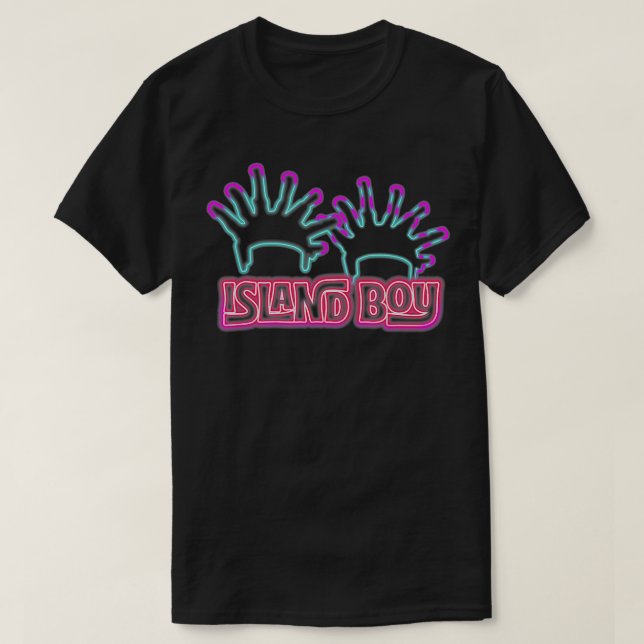 Im an Island Boy Ima Just Island Boy T Shirt (Design framsida)