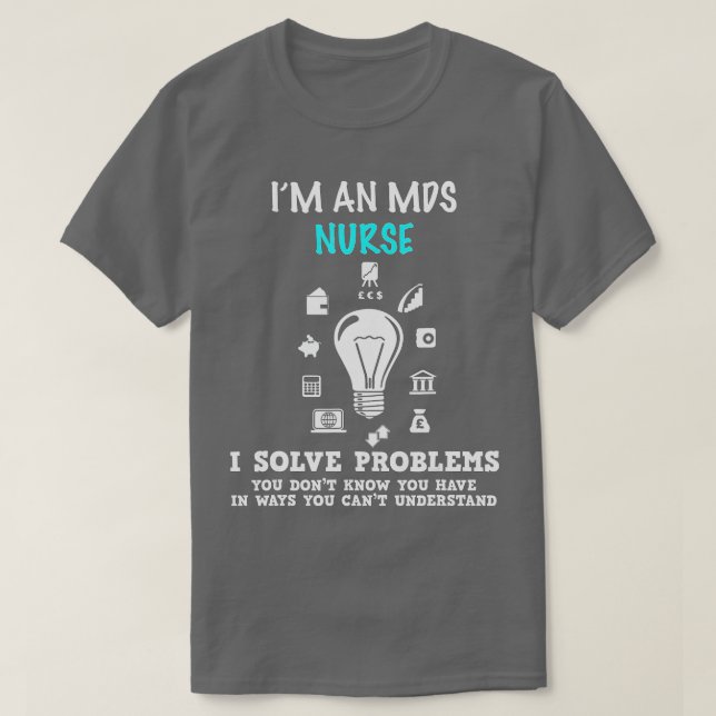 Im an MDS Nurse Student Gift Nursing School Medica T Shirt (Design framsida)