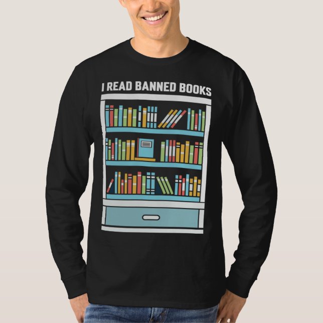 I'm at The Banned Books I Read Banned Books T Shirt (Framsida)