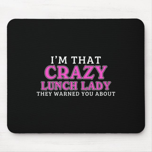 Im att Crazy Lunch Dam School Cafeteria Worker F Musmatta (Framsidan)