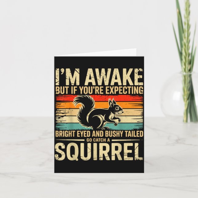 I'm Awake But If You're Expecting Bright Eyed And  Kort (Framsida)