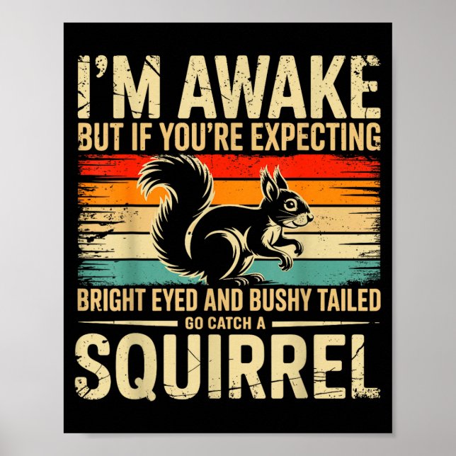 I'm Awake But If You're Expecting Bright Eyed And  Poster (Framsidan)