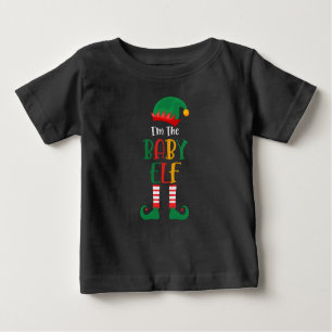 Im Baby Elf-matchande jul T Shirt