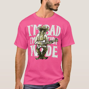 Im Bad Bearded Hairstylist Funny Manar Manar Guita T Shirt