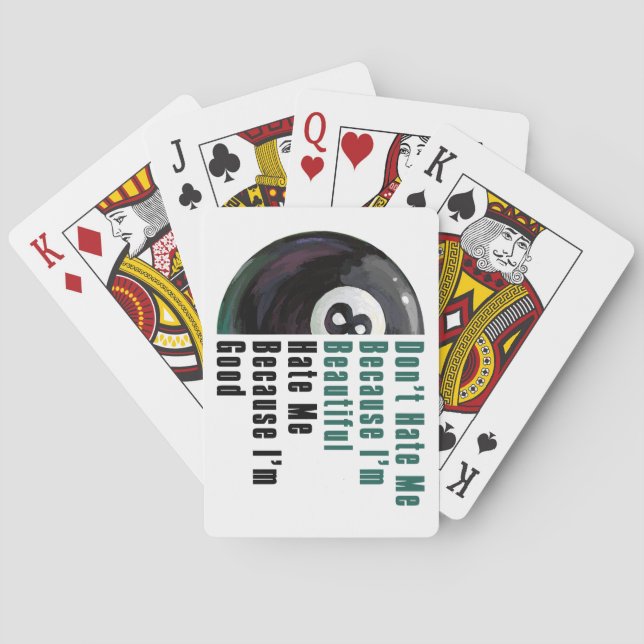 Im BeSnyval Im Bra 8 Boll Spel Kort (Baksidan)