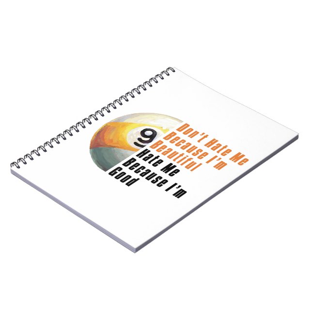 Im BeSnyval Im Bra 9 Boll Anteckningsbok Med Spiral (Vänstra Sidan)