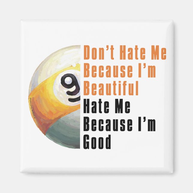 Im BeSnyval Im Bra 9 Boll Magnet (Framsidan)