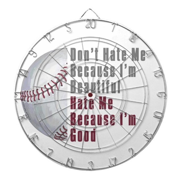 Im Bevacker Im Bra Baseball Darttavla (Framsidan)